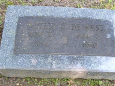 Autrey C. DeWese on Sysoon