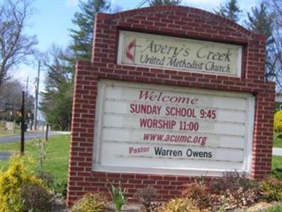 Averys Creek United Methodist Church Cemetery on Sysoon