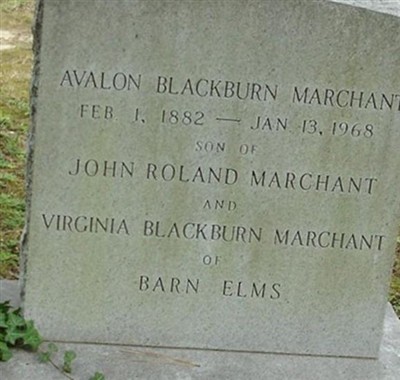 Avon Blackburn Marchant on Sysoon