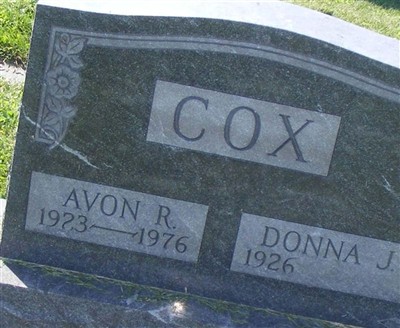 Avon R. Cox on Sysoon
