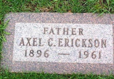 Axel C. Erickson on Sysoon