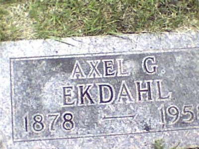 Axel Ekdahl on Sysoon