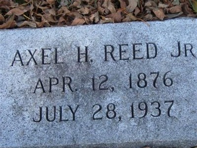 Axel H. Reed, Jr on Sysoon