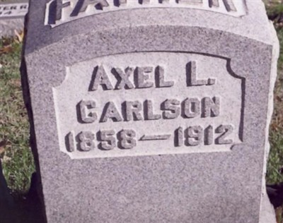 Axel L. Carlson on Sysoon
