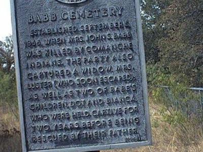 Babb Cemetery on Sysoon