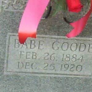 Babe Goode on Sysoon