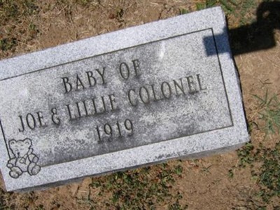 Baby of Joe & Lillie Colonel on Sysoon