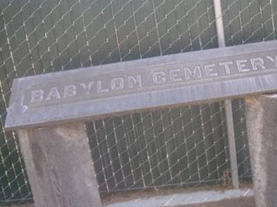 Babylon Cemetery on Sysoon