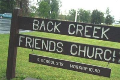 Back Creek Friends Cemetery on Sysoon