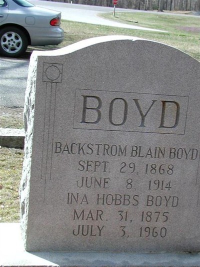 Backstrom Blain Boyd on Sysoon