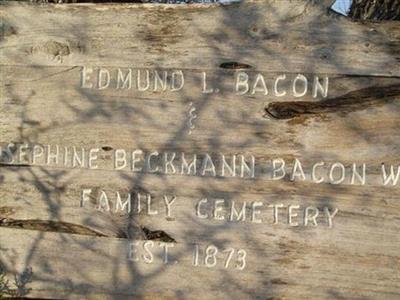 Bacon-Beckmann Cemetery on Sysoon