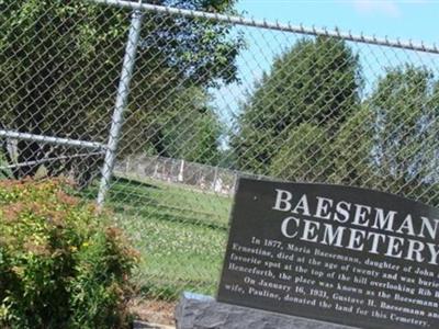Baesemann Cemetery on Sysoon