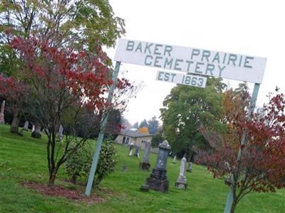 Baker Prairie Cemetery on Sysoon