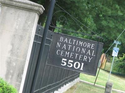 Baltimore National Cemetery on Sysoon
