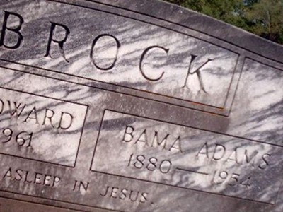 Bama Adams Brock on Sysoon
