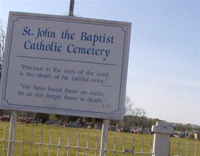Saint John the Baptist Catholic Church Cemetery on Sysoon