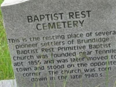 Baptist Rest Cemetery on Sysoon
