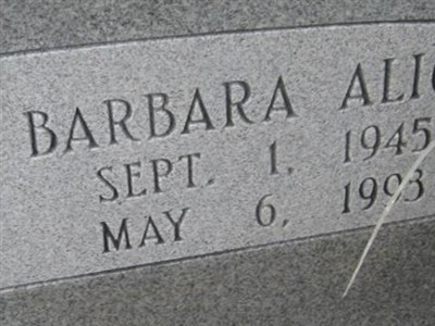 Barbara Alice Spurr Chesser on Sysoon
