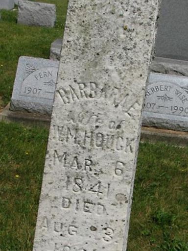 Barbara E Houck on Sysoon