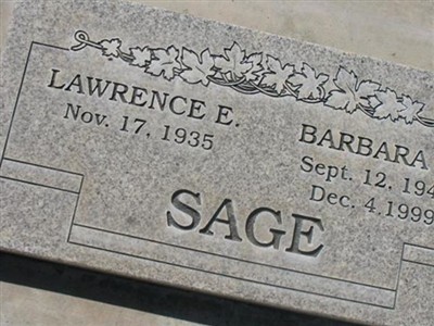 Barbara G Sage on Sysoon
