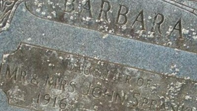 Barbara Gertie Sprankel on Sysoon