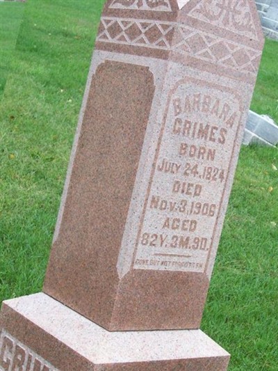 Barbara Grimes on Sysoon