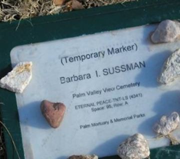 Barbara Iris Sussman on Sysoon