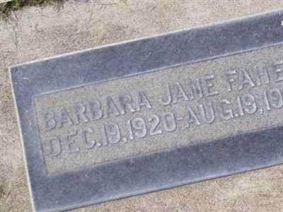 Barbara Jane Fahey on Sysoon