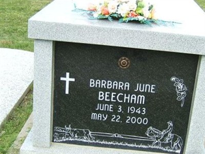 Barbara June Beecham on Sysoon