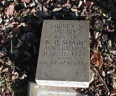 Barbara Murry Sharp on Sysoon
