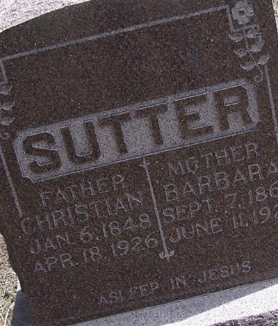 Barbara Sutter on Sysoon