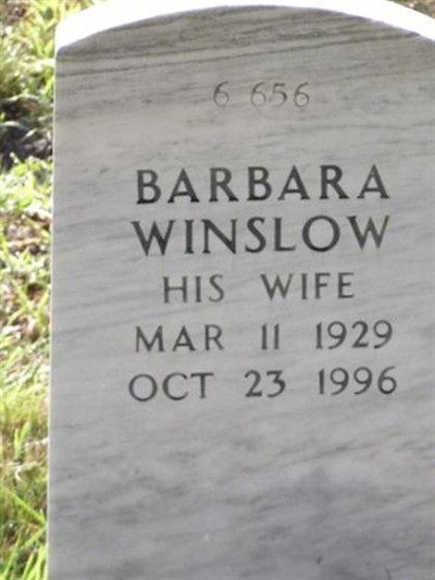Barbara Winslow Reed on Sysoon
