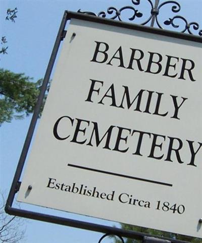 Barber Family Cemetery on Sysoon