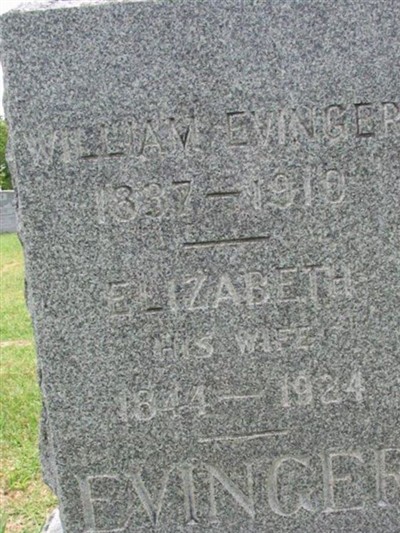 Barbery Elizabeth Cronk Evinger on Sysoon