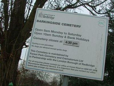 Barkingside Cemetery on Sysoon