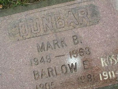 Barlow Ellsworth Dunbar on Sysoon