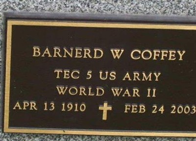Barnerd W. Coffey on Sysoon