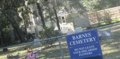 Barnes Memorial Cemetery on Sysoon