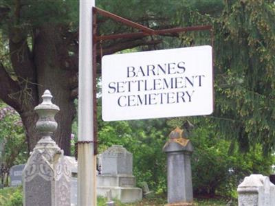 Barnes Settlement Cemetery on Sysoon
