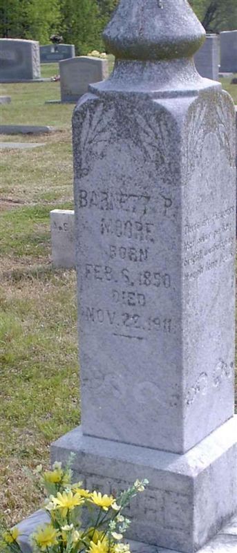 Barnett Pendleton Moore on Sysoon