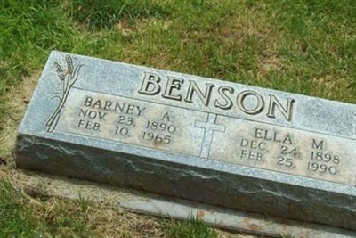 Barney A Benson on Sysoon