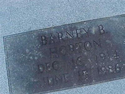 Barney Beverly Horton on Sysoon