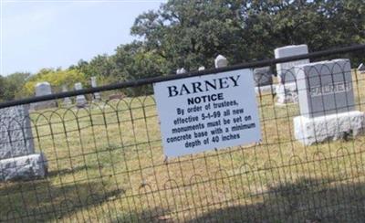 Barney Cemetery on Sysoon