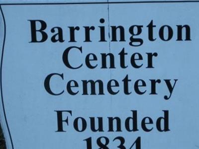 Barrington Center Cemetery on Sysoon