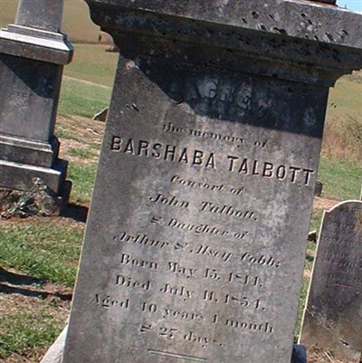Barshaba Cobb Talbott on Sysoon