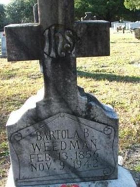 Bartola Bartholomew Weedman on Sysoon
