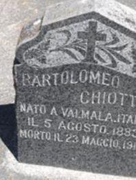 Bartolomeo Chiotti on Sysoon