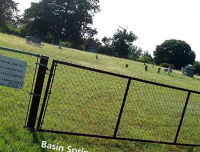 Basin Springs Cemetery on Sysoon