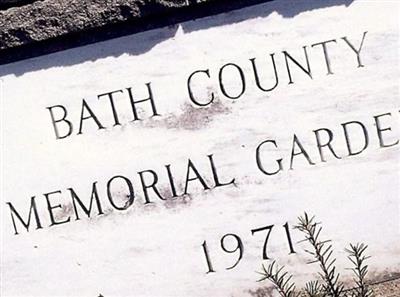 Bath County Memorial Gardens on Sysoon
