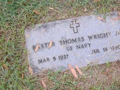 Baxter Thomas Wright, Jr on Sysoon